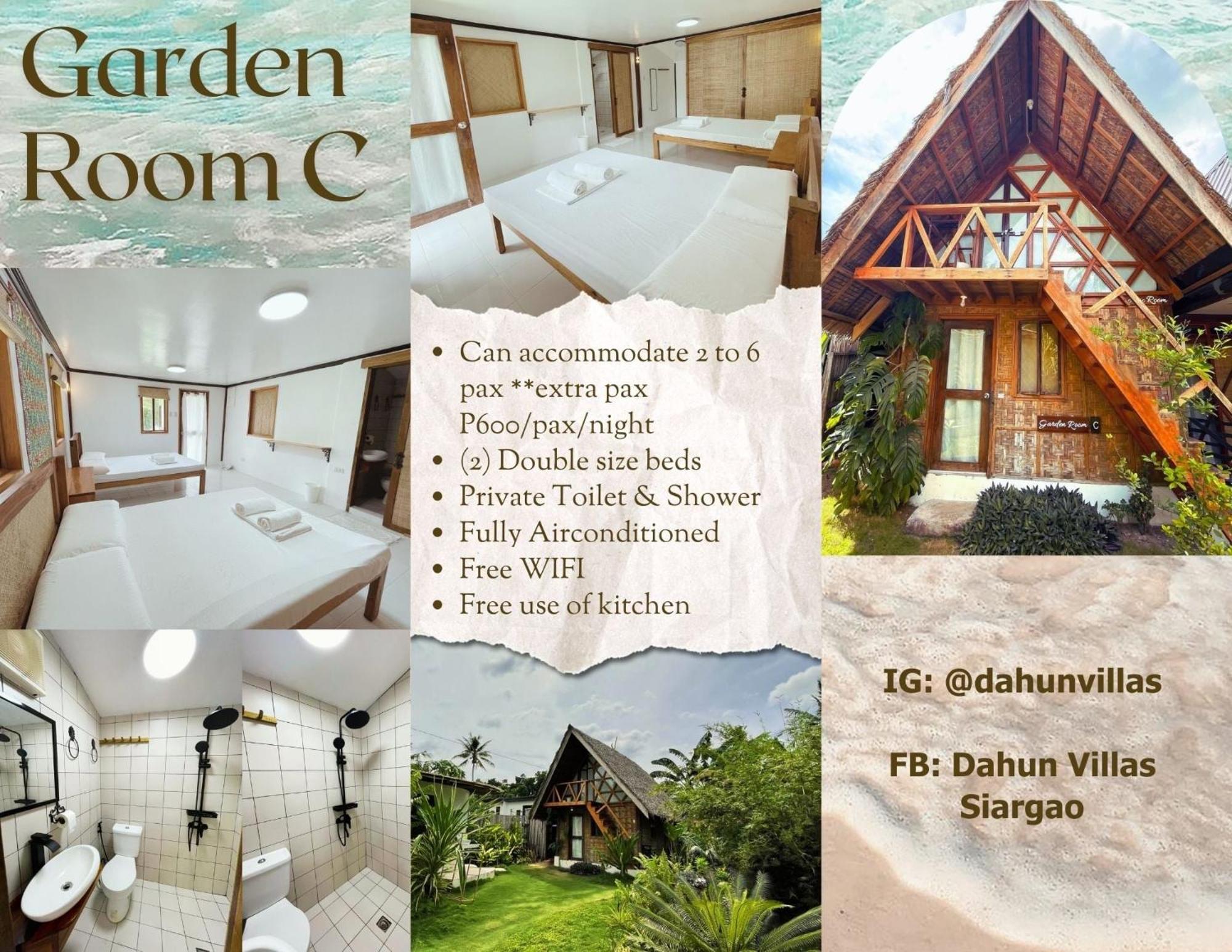 Dahun Villas Siargao General Luna  Dış mekan fotoğraf