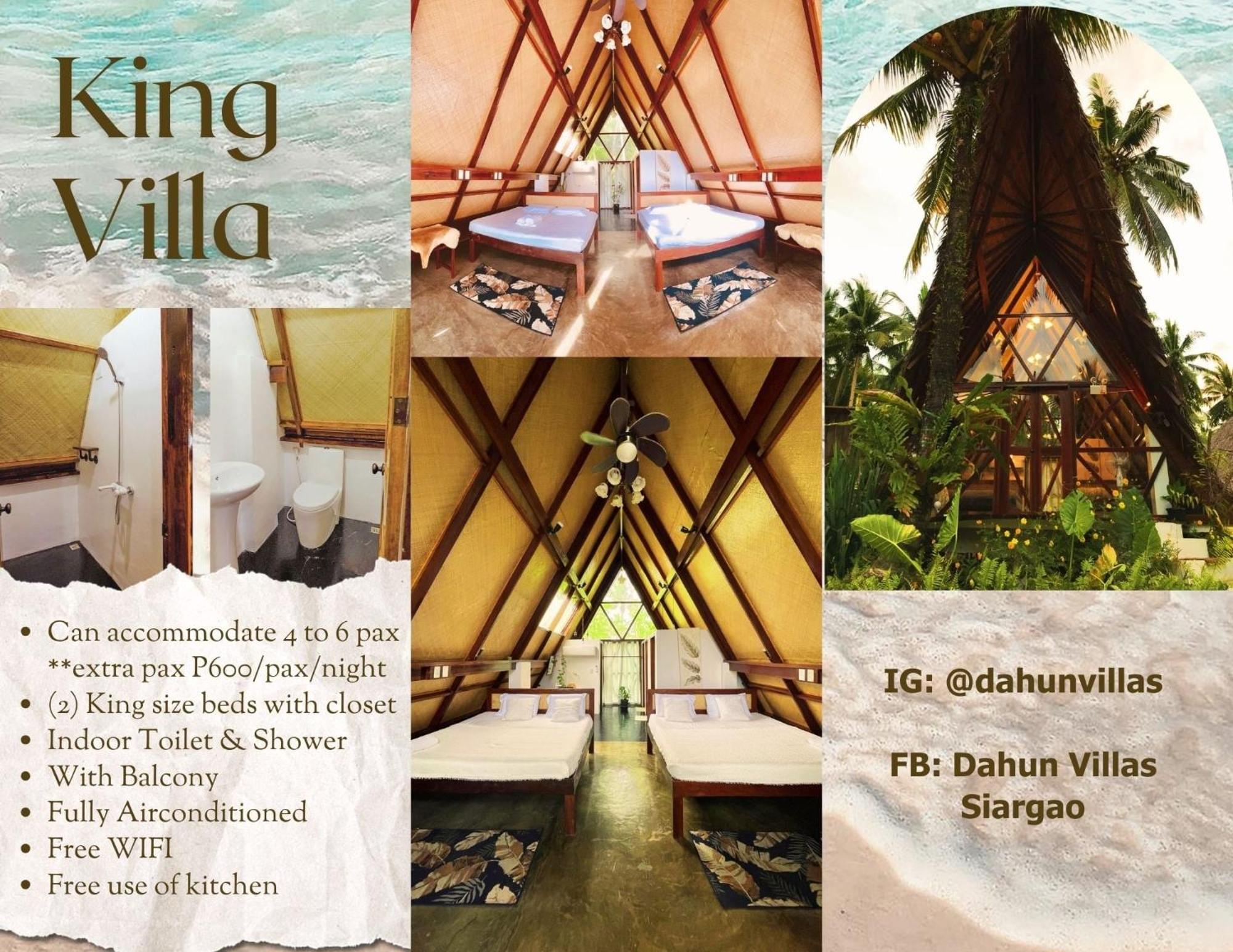 Dahun Villas Siargao General Luna  Dış mekan fotoğraf