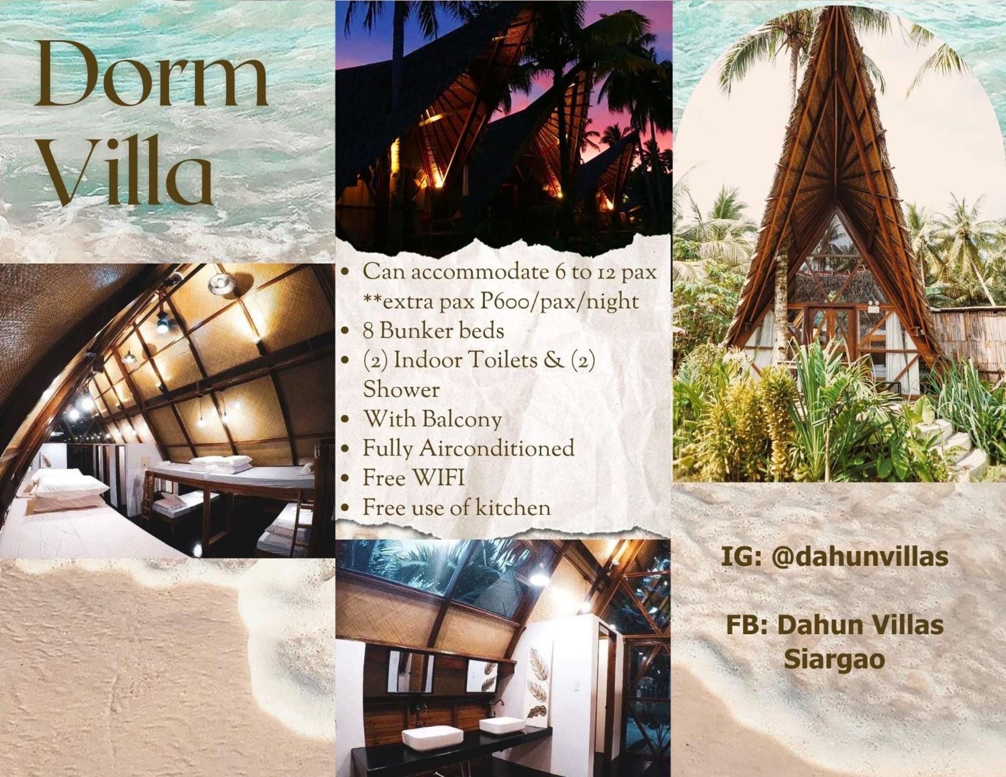 Dahun Villas Siargao General Luna  Dış mekan fotoğraf