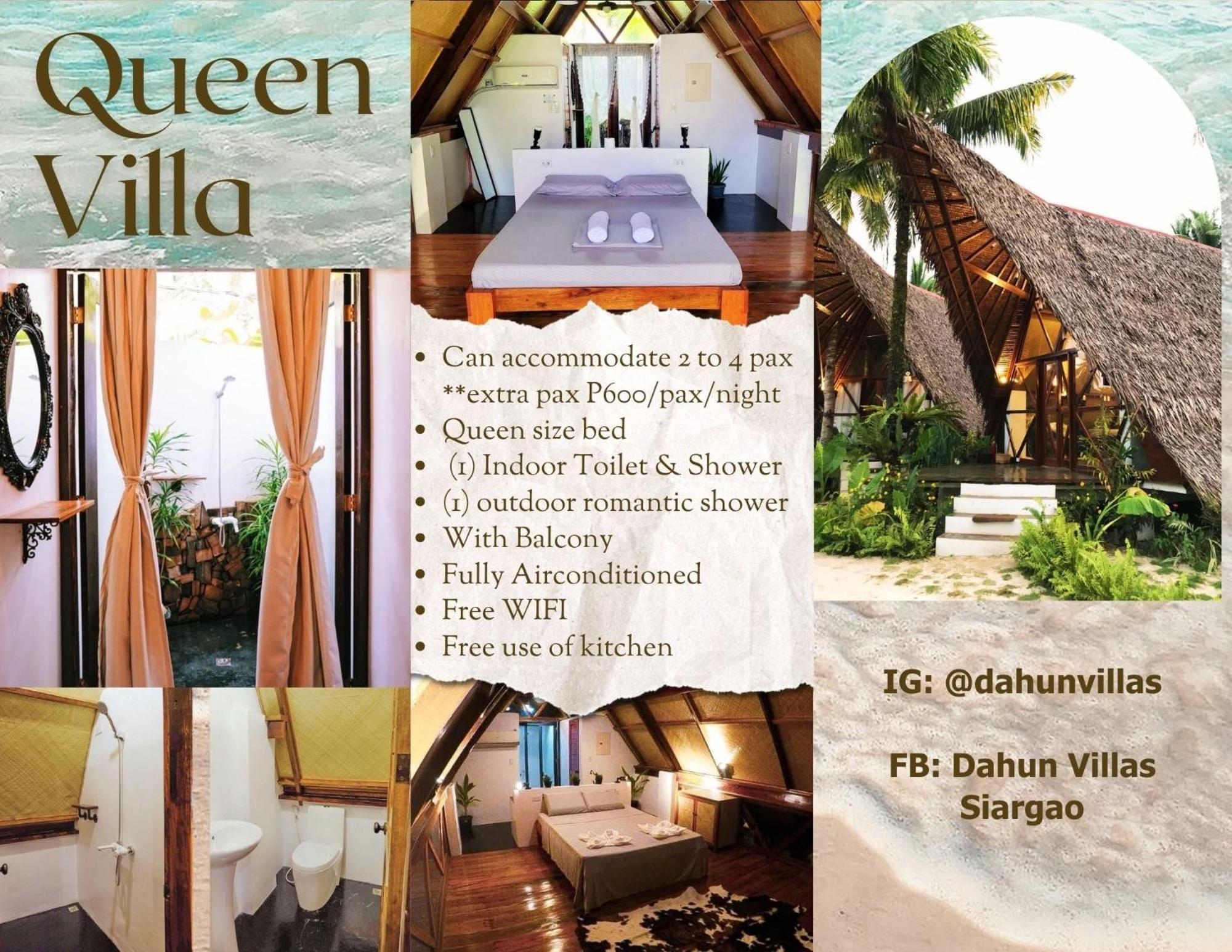 Dahun Villas Siargao General Luna  Dış mekan fotoğraf