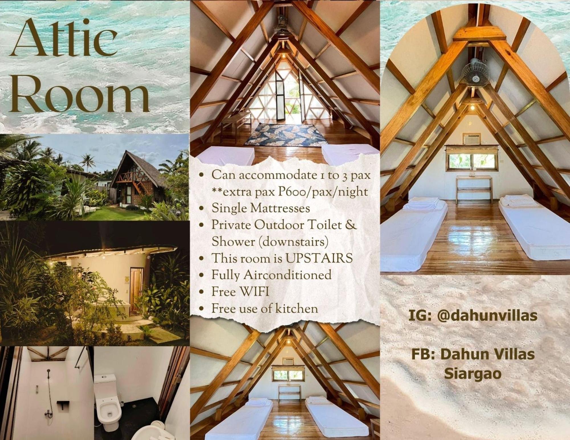 Dahun Villas Siargao General Luna  Dış mekan fotoğraf